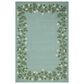 Rifle Paper Co. x Loloi Highgrove Blue 5" x 7"6" Area Rug, , large