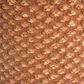 Hearth and Haven Evie Outdoor Round Side Table with Basket Weave Pattern in Brown, , large