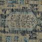 Amer Rugs Willow 9" x 12" Beige and Aqua Area Rug, , large