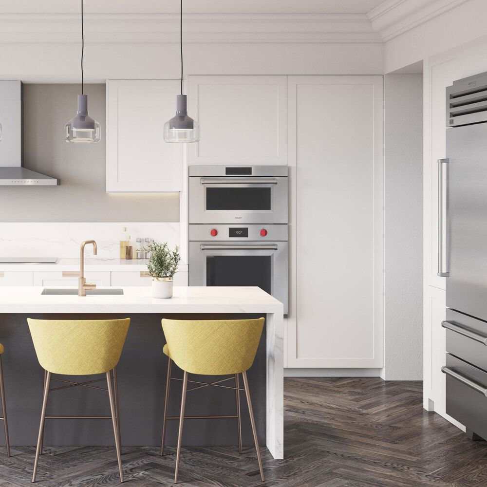 Wolf Appliances 1.6 Cu. Ft. M Series Professional Drop-Down Door Microwave Oven in Stainless Steel, , large