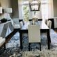 Surya Venice VNE-2300 6"9" x 9"6" Denim, Gray and Ivory Area Rug, , large