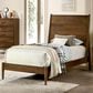 Mayberry Hill Malibu Twin Bed in Walnut, , large