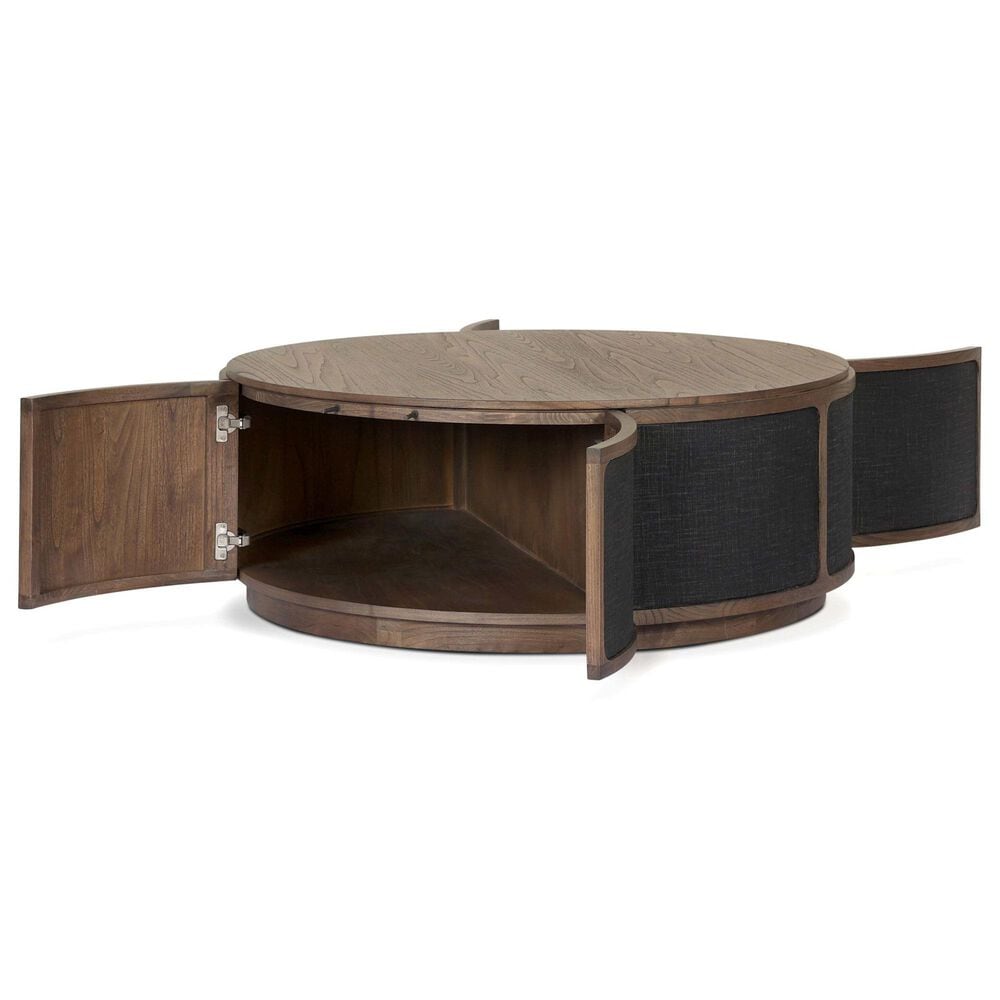 Four Hands Bertie Coffee Table in Saddle Brown, , large
