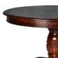 STEVE SILVER Tournament 6-Piece Round Game Table Set in Cherry, , large