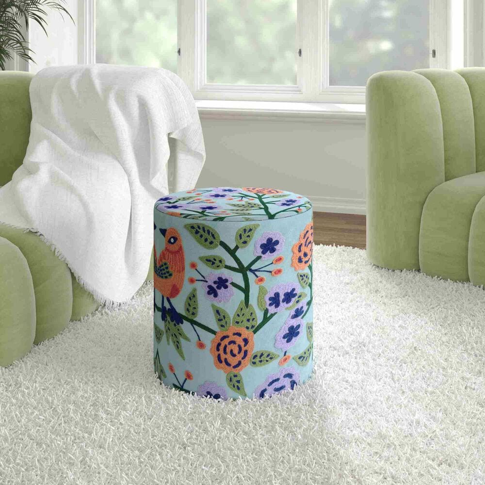 LR Home Marv Ottoman in Multicolor, , large