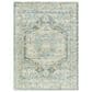 Surya Avellino 2"7" x 7"3" Light Beige, Gray, Pale Blue, Deep Teal, Tan, Denim and Light Olive Runner, , large