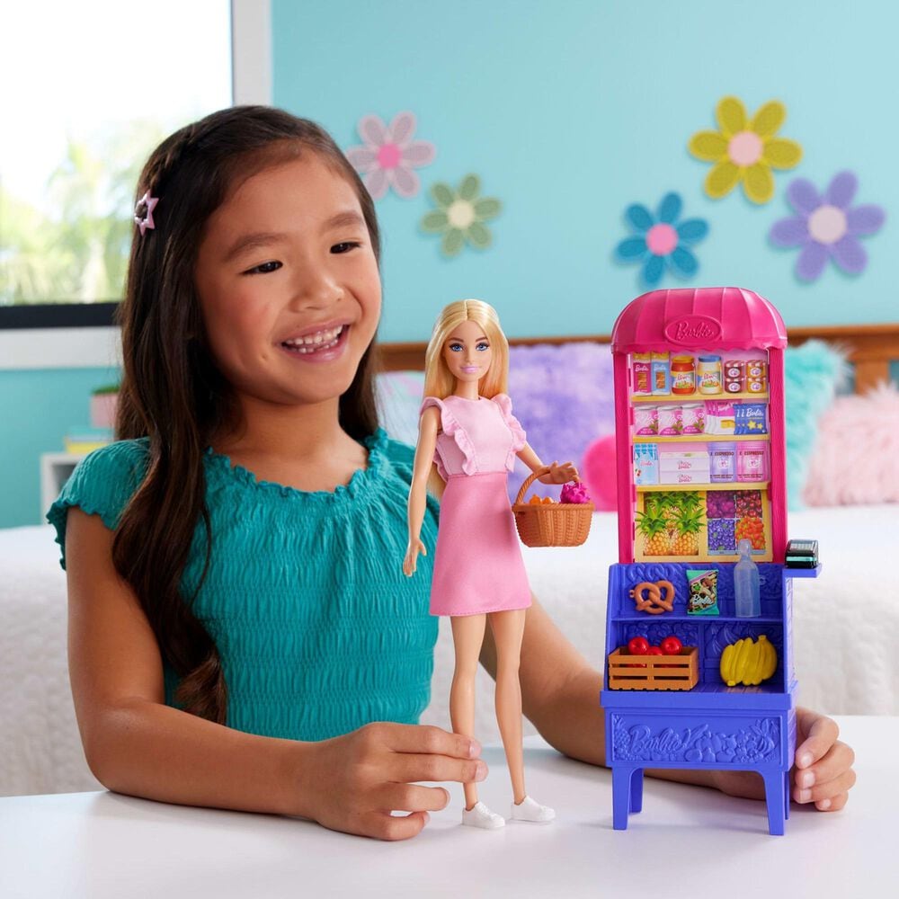 Barbie Recipe for Friendship Malibu at The Market Doll Playset in Multicolor, , large