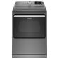 Maytag 7.4 Cu. Ft. Front Load Gas Dryer with Steam Cycles in Metallic Slate, , large