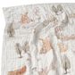 Lambs & Ivy Bunny Hop 3-Piece Crib Bedding Set in White and Ivory, , large