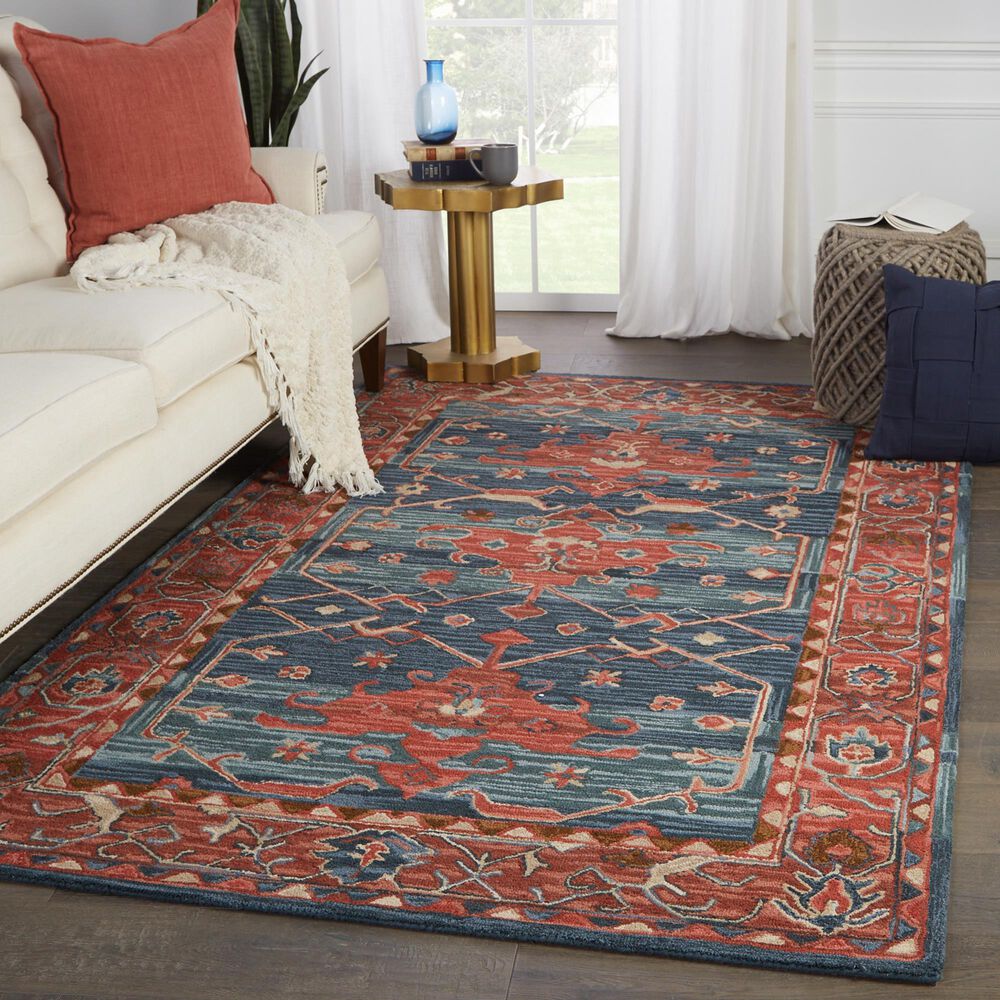 Jaipur Cardamom Cinnabar Red 9' x 12' Area Rug, , large