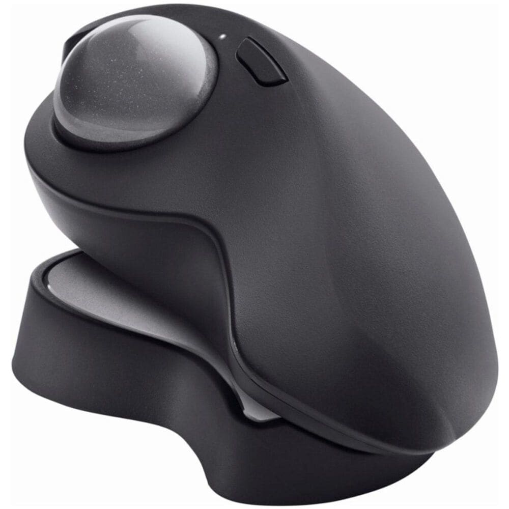 Logitech MX Ergo Plus Wireless Trackball Mouse in Graphite, , large