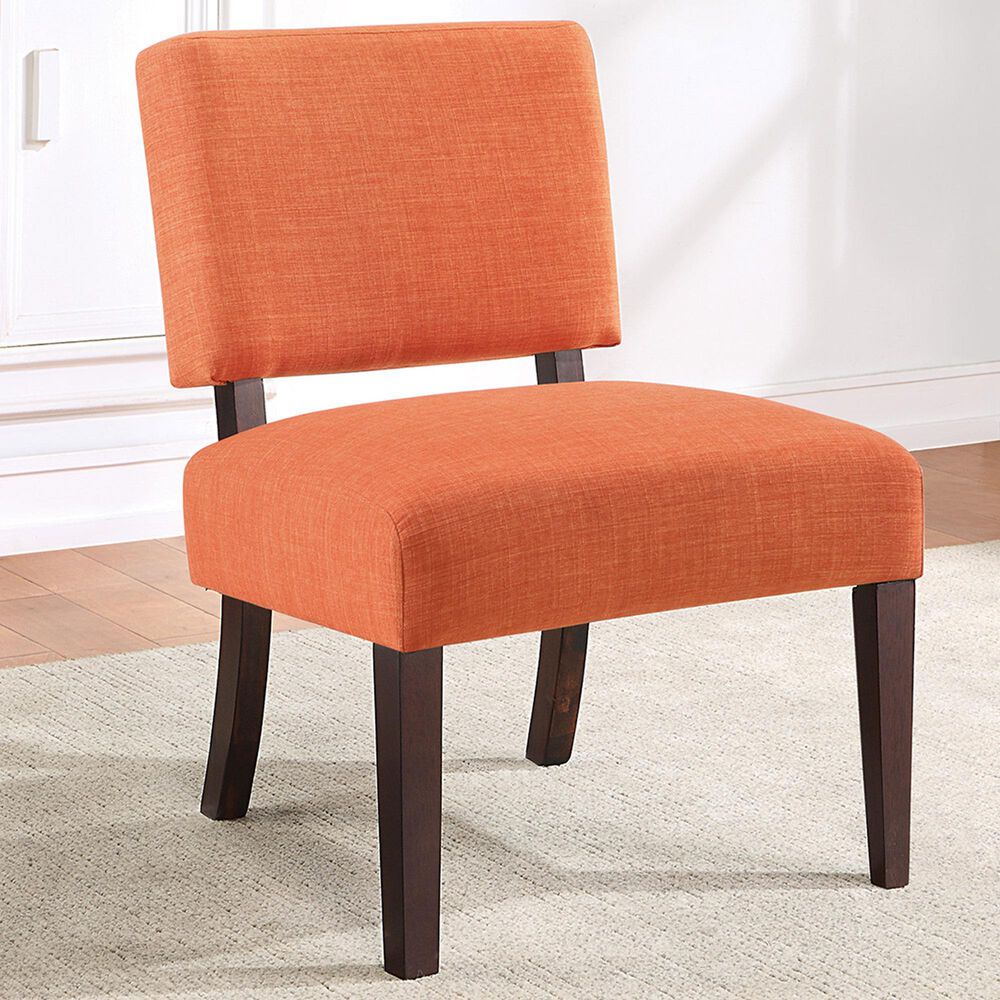 OSP Home Jasmine Accent Chair in Tangerine, , large