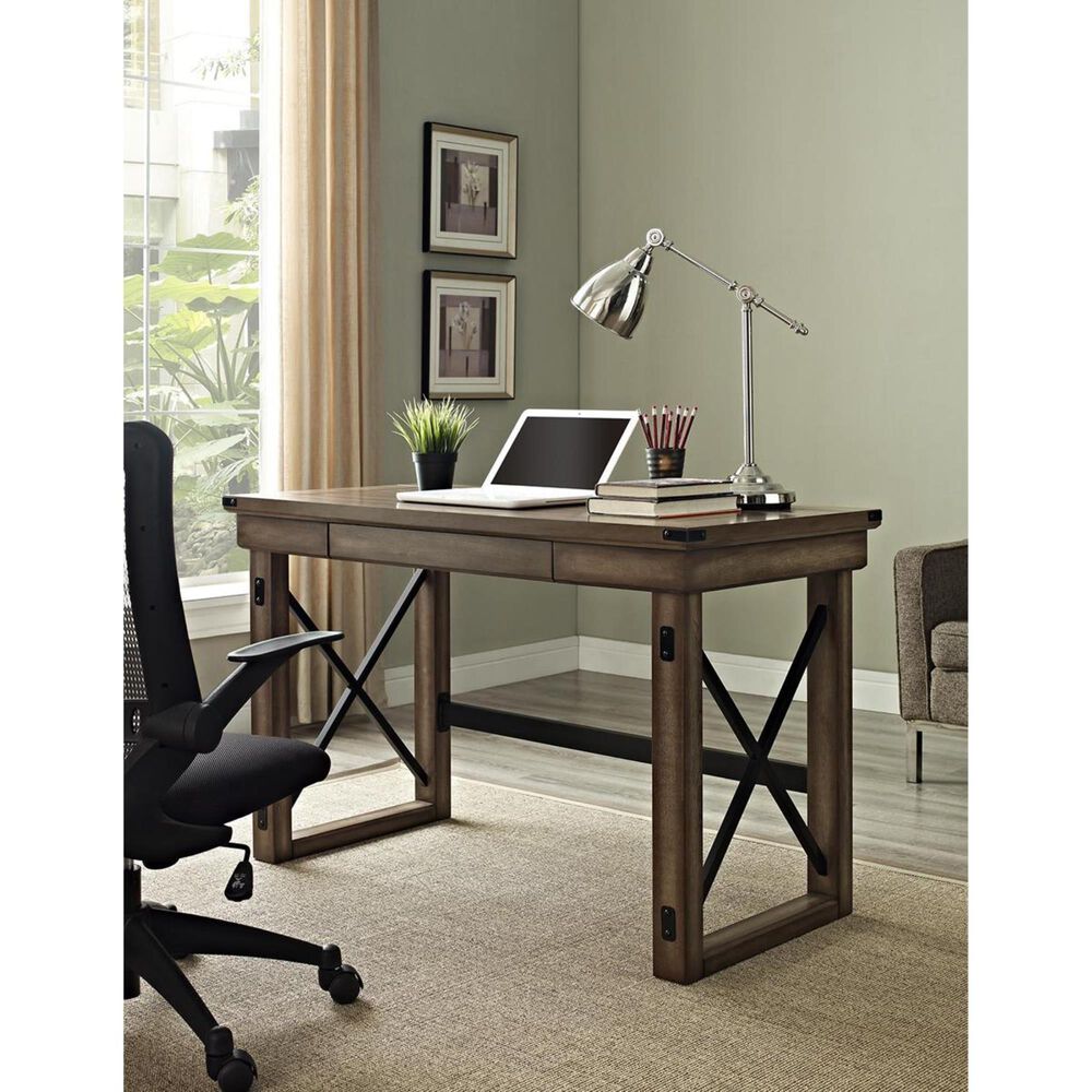 DHP Wildwood Desk in Rustic Gray, , large