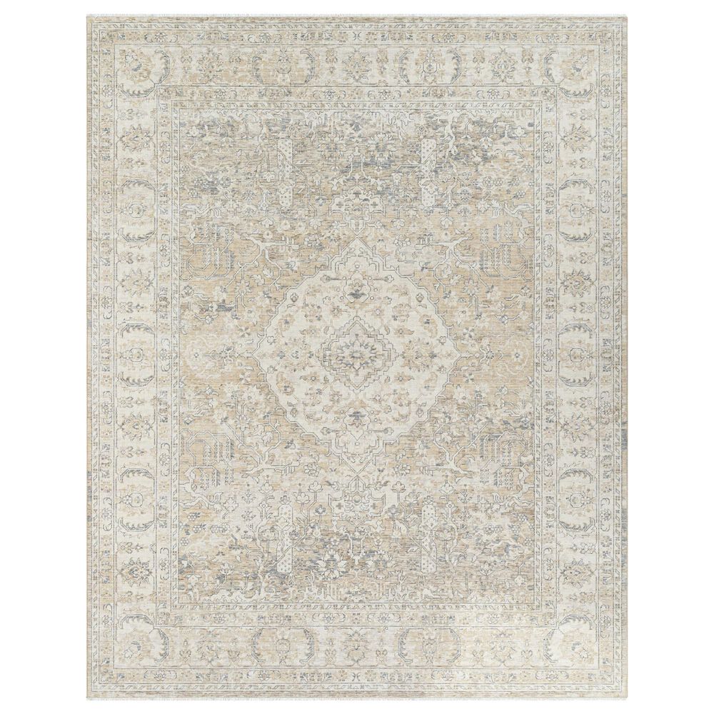 Surya Once Upon a Time Ivory, Tan, Light Gray, Gray and Light Brown 9'10" x 12'6" Area Rug, , large