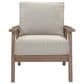 Ashley Grover Beach Outdoor Lounge Chair with Cushion in Driftwood, , large