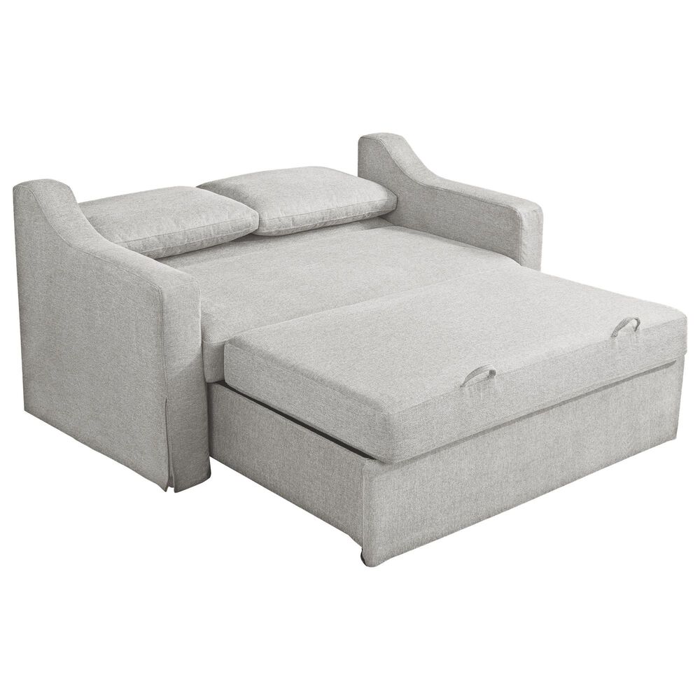 Lifestyle Solutions Haddington Convertible Loveseat in Linen, , large