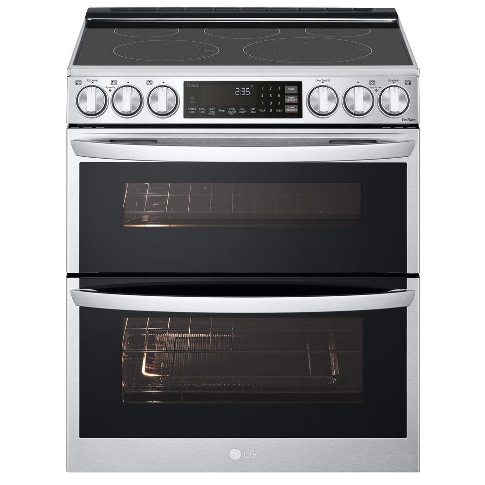 LG Electric Double Oven Slide-In Range, , large