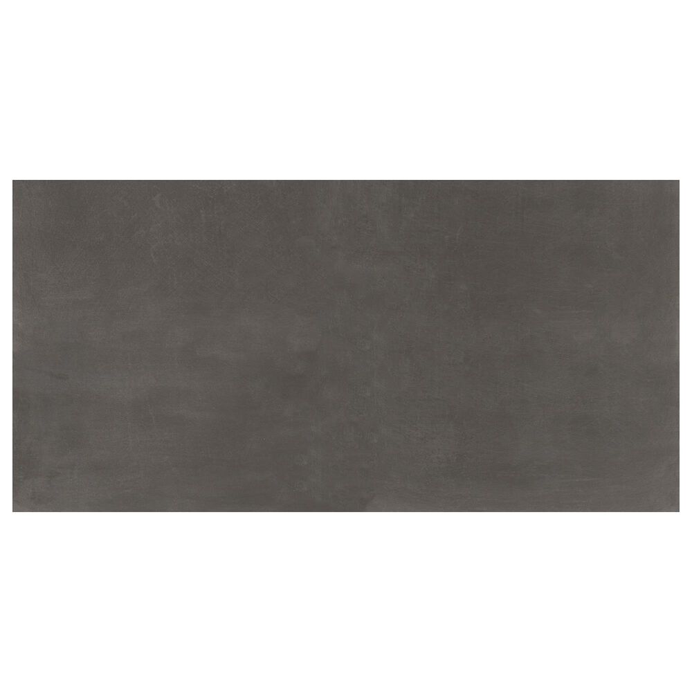 Marazzi Moroccan Concrete Charcoal 12" x 24" Porcelain Tile, , large