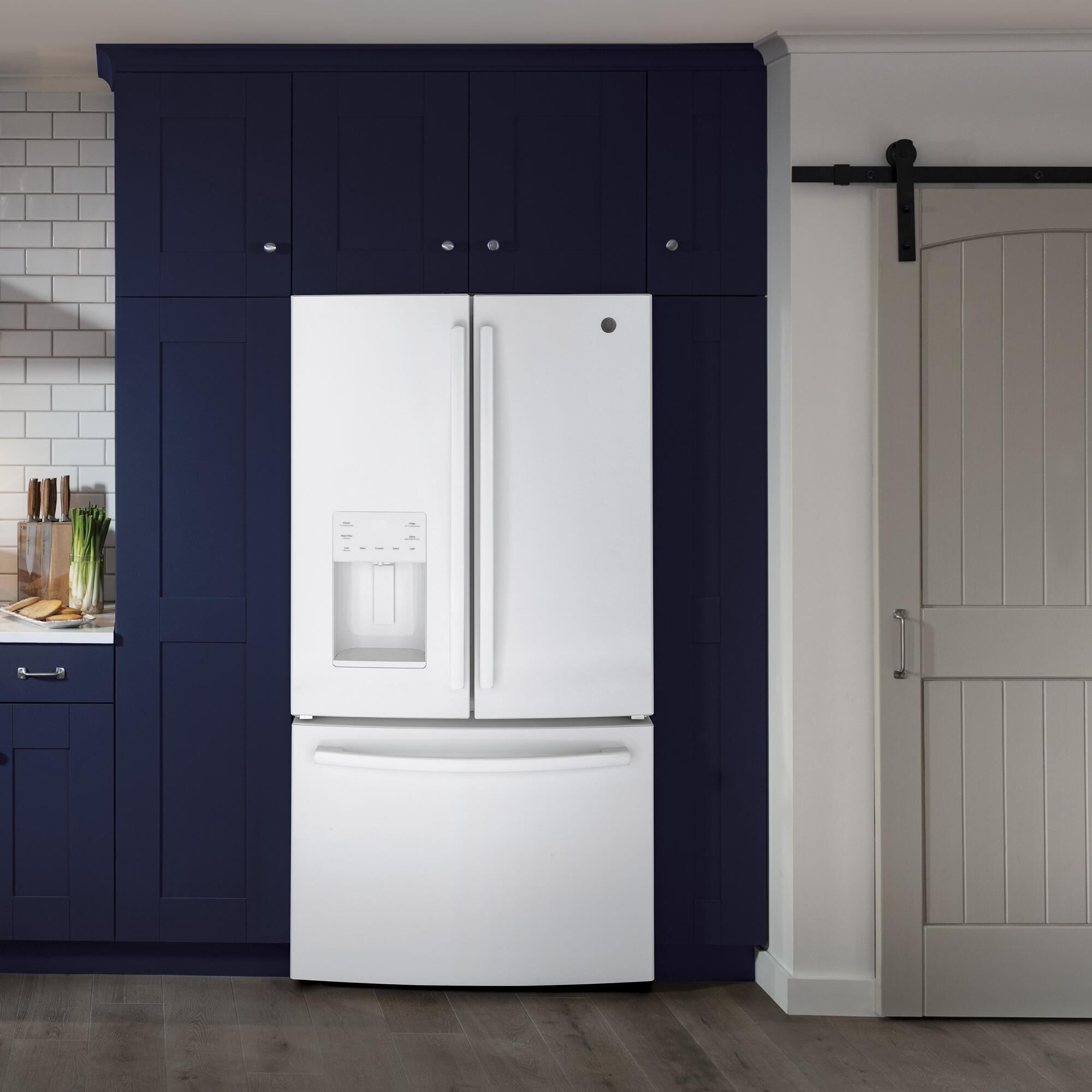 Ge 3 door shop refrigerator
