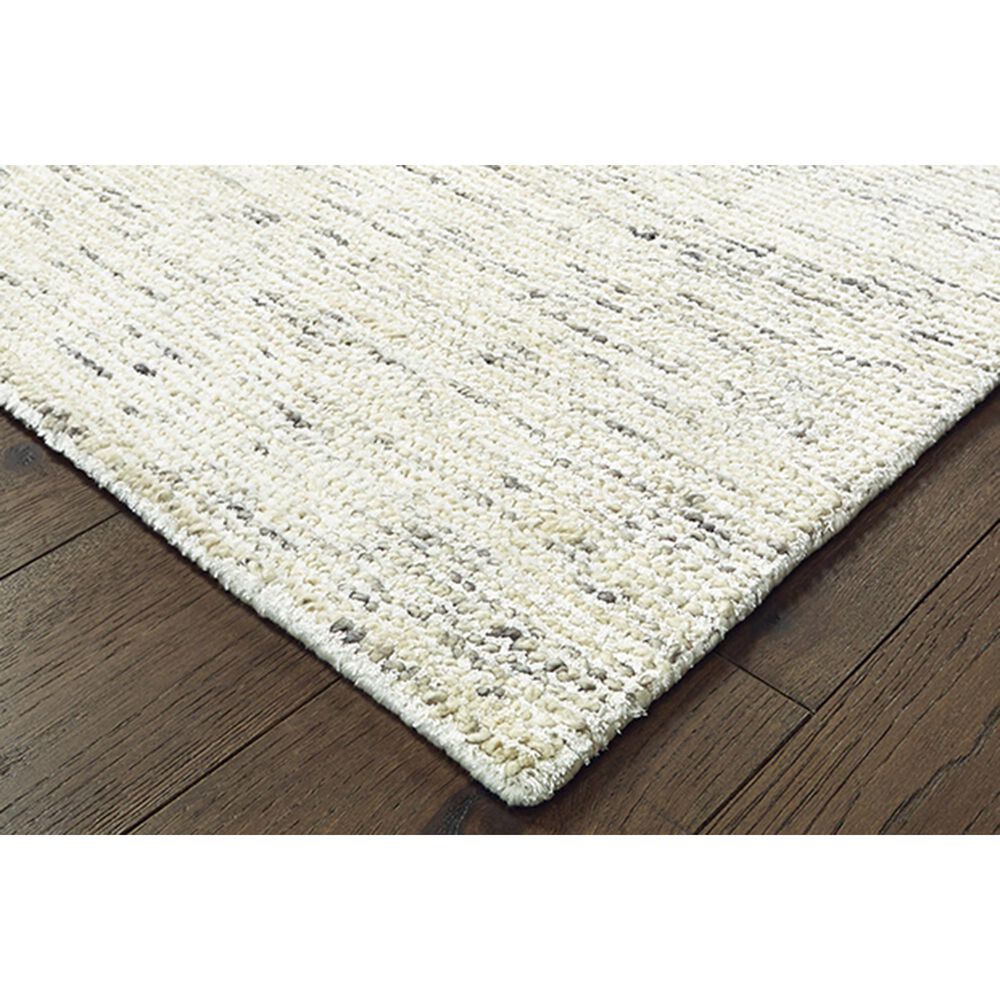 Oriental Weavers Lucent 45902 10&#39; x 13&#39; Ivory and Stone Area Rug, , large
