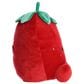 Aurora 13" Juicy Strawberry Stuffed Animal in Vibrant Red and Green, , large