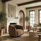 Safavieh Kellybryn Swivel Chair in Dark Brown, , large