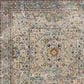 Safavieh Aria ARA199C 8" x 10" Cream and Blue Area Rug, , large