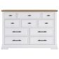 Ashley 3-Piece King Bedroom Set in White and Natural, , large