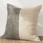 Napa Home and Garden Jules 24" x 24" Throw Pillow in Black and Flax, , large