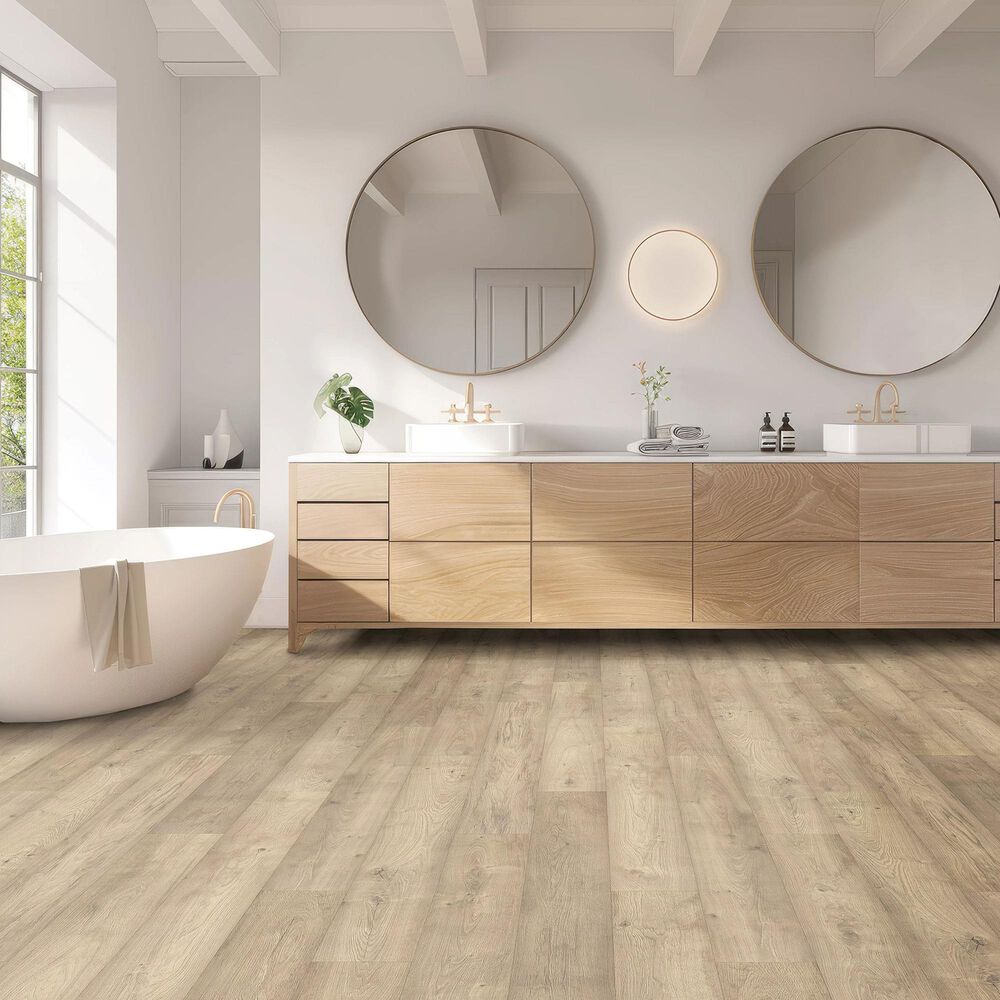 Pergo Norella Veil Dove Gray Oak 7.5&quot; x 54&quot; Laminate, , large