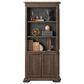 Wycliff Bay Sonoma Bookcase with 2-Door in Dark Roast, , large