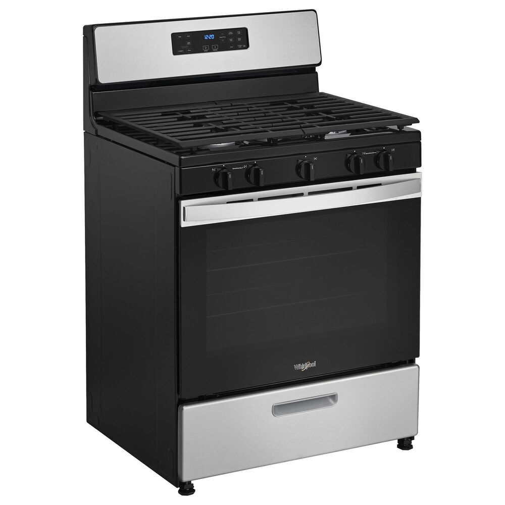 Whirlpool 30&#39;&#39; Manual Clean Gas Range, , large