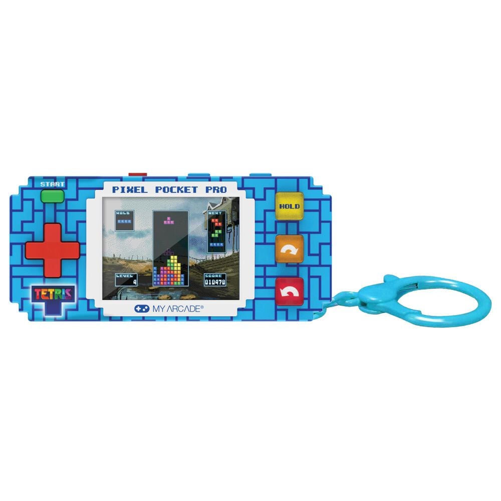 My Arcade Tetris Pixel Pocket Pro Handheld System in Multicolor, , large