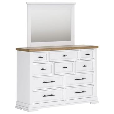 Ashley Ashbryn Dresser and Mirror, , large
