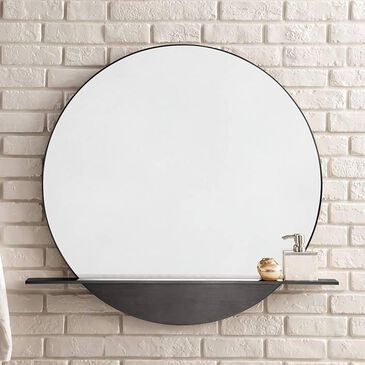 James Martin Vanities Platform 36" Mirror in Modern Iron, , large