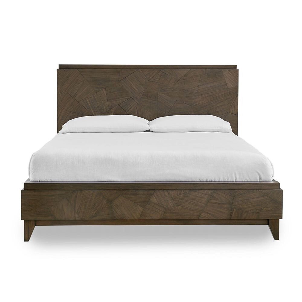 Urban Home Broderick 4 Piece Queen Bedroom Set in Wild Oats Brown, , large