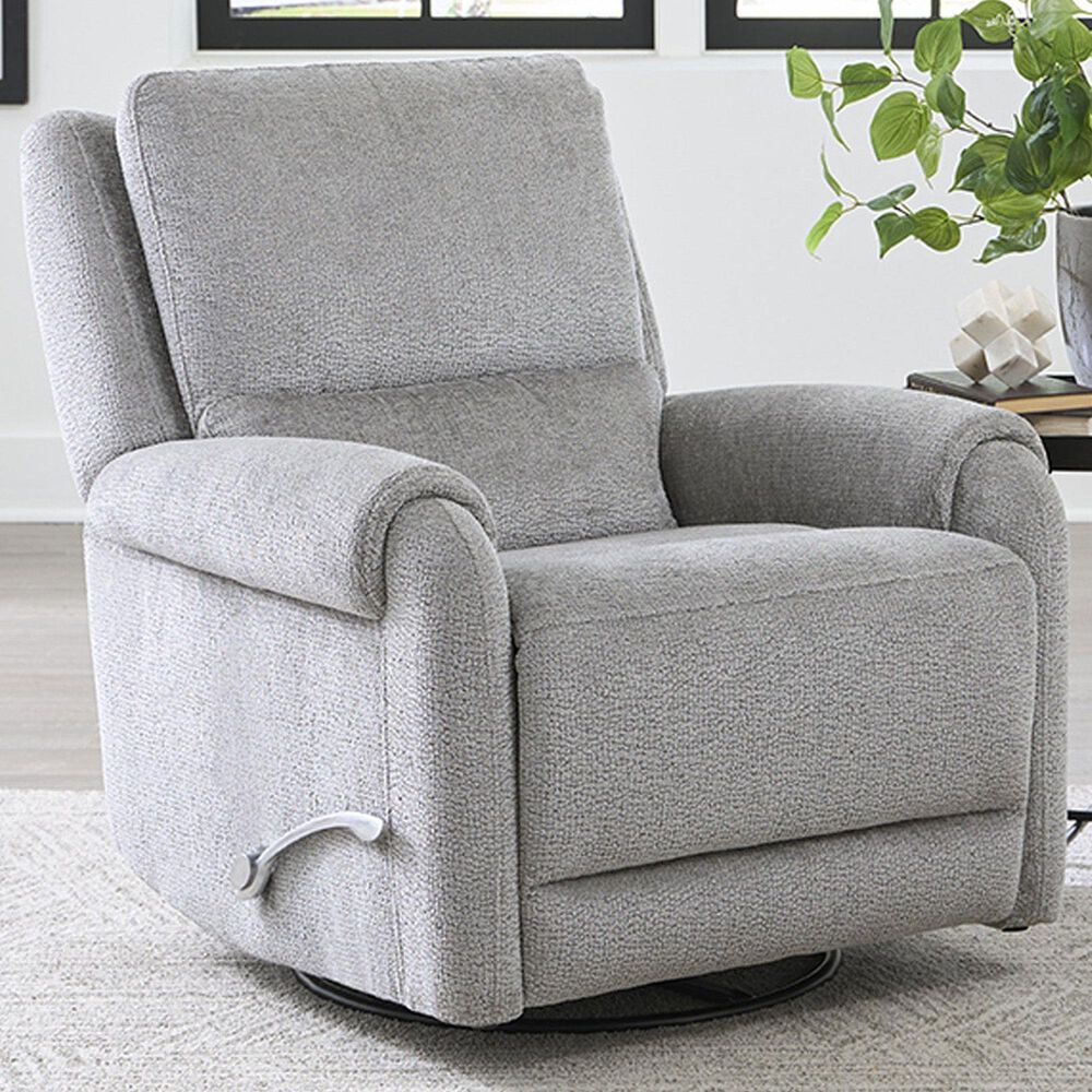Simeon Collection Gentry Manual Swivel Glider Recliner in Shadowplay, , large