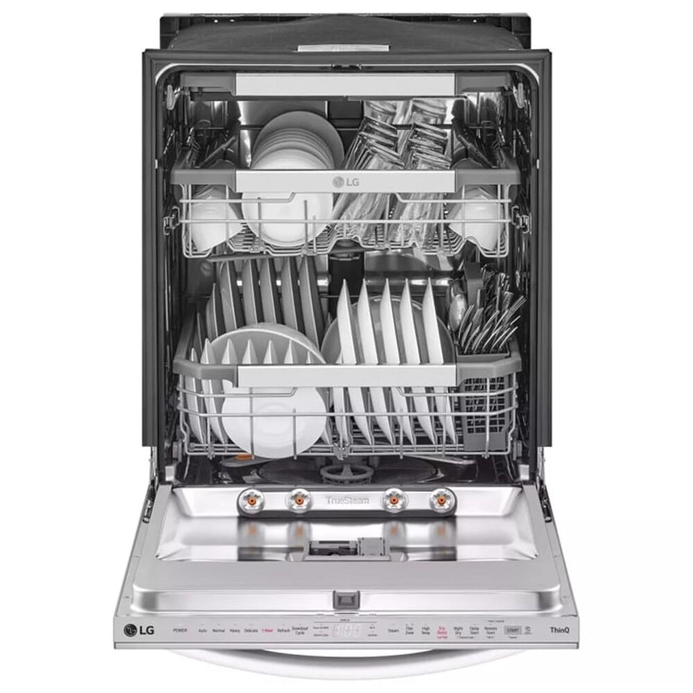 LG 2-Piece Kitchen Package with 26 Cu. Ft. French Door Refrigerator and Bar Handle Dishwasher in Stainless Steel, , large