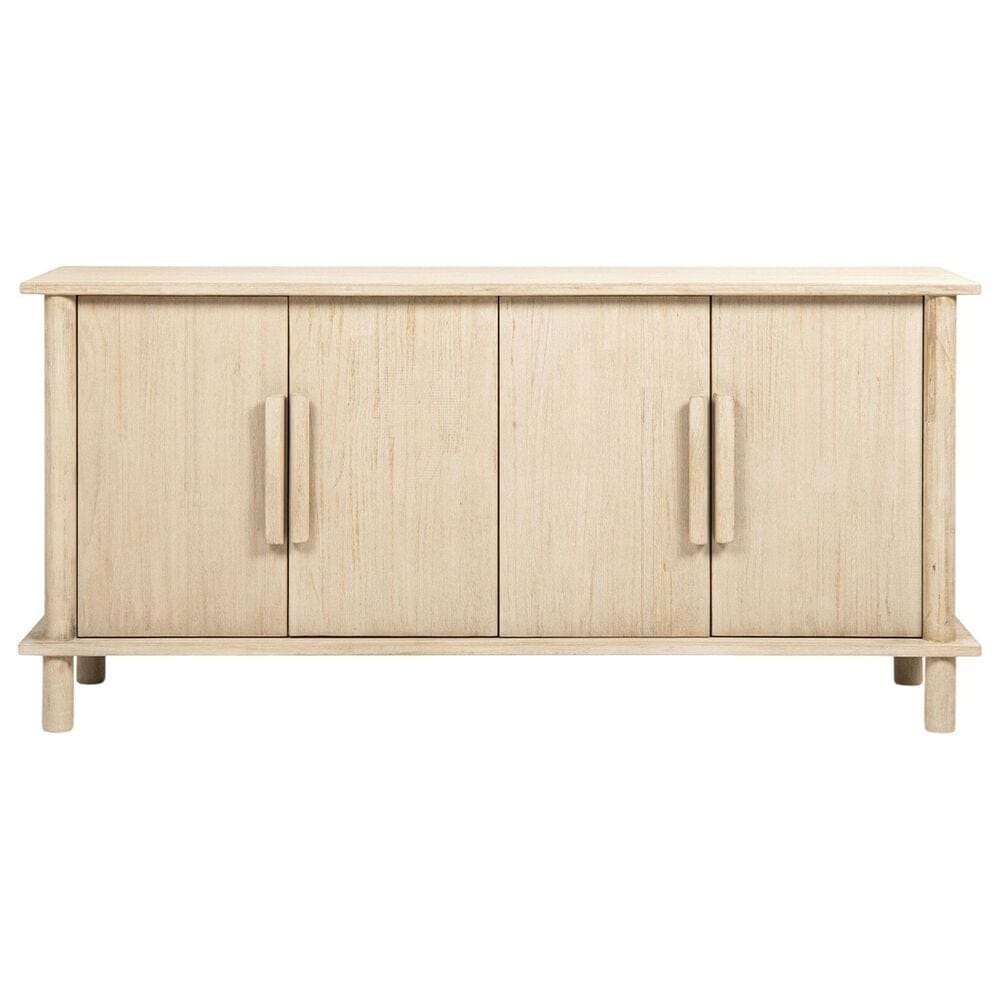 Jennifer Taylor Home Milo 4-Door Sideboard in Light Natural Cerused, , large