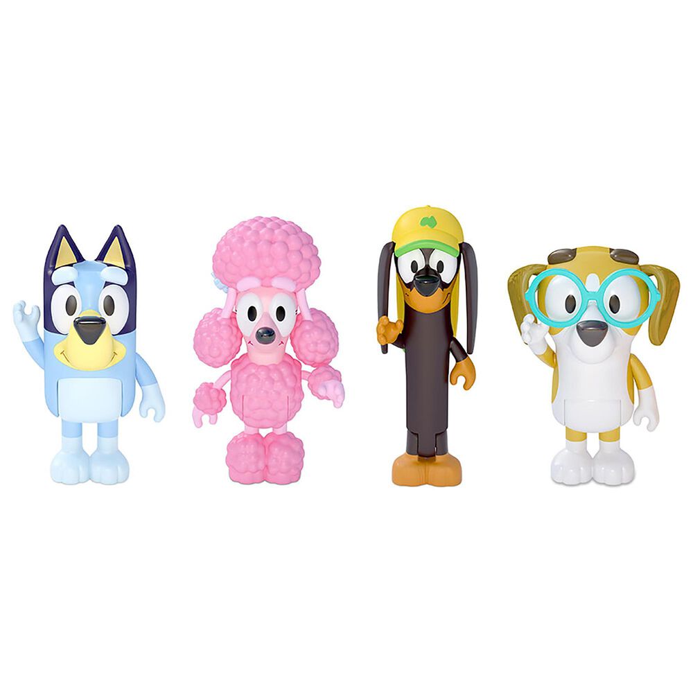 Bluey Friends 4-Pack Figurines, , large