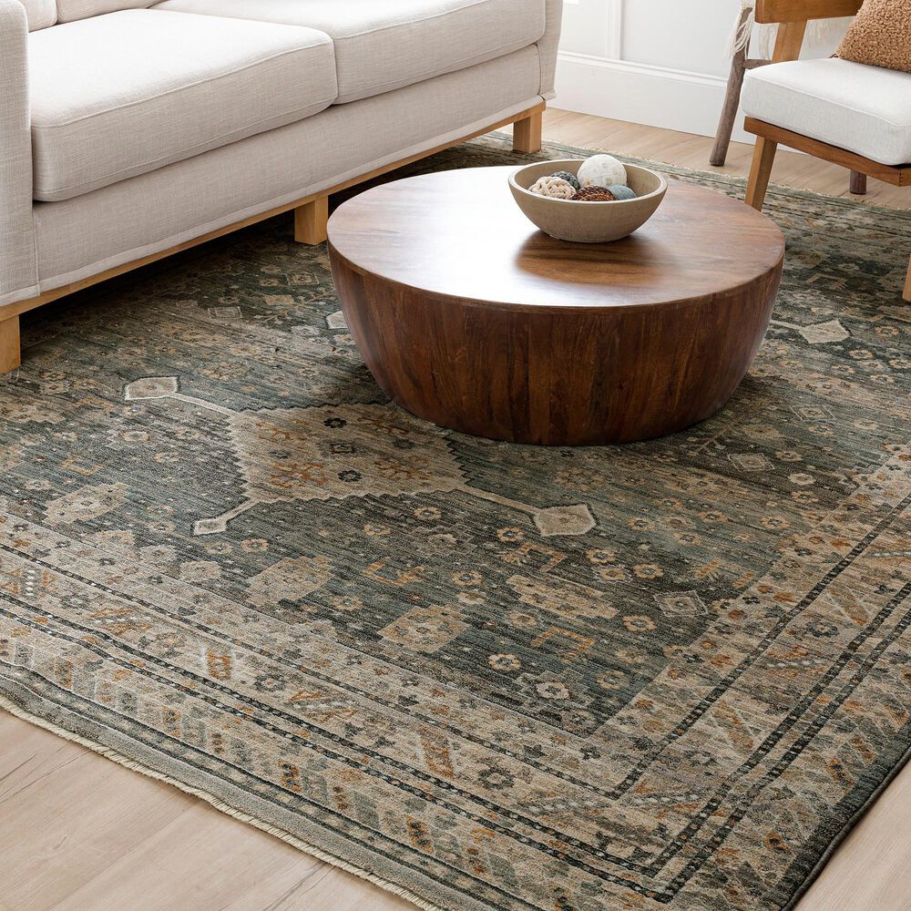 Karastan Echo Milo 5&#39; x 7&#39;10&quot; Grey Area Rug, , large
