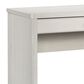 Hearth and Haven 2-Drawer Computer Desk in Light Grey, , large