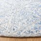 Safavieh Artistry 7" Round Blue and Natural Area Rug, , large