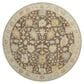 Dalyn Rug Company Hatay HY2 8" Round Chocolate Area Rug, , large