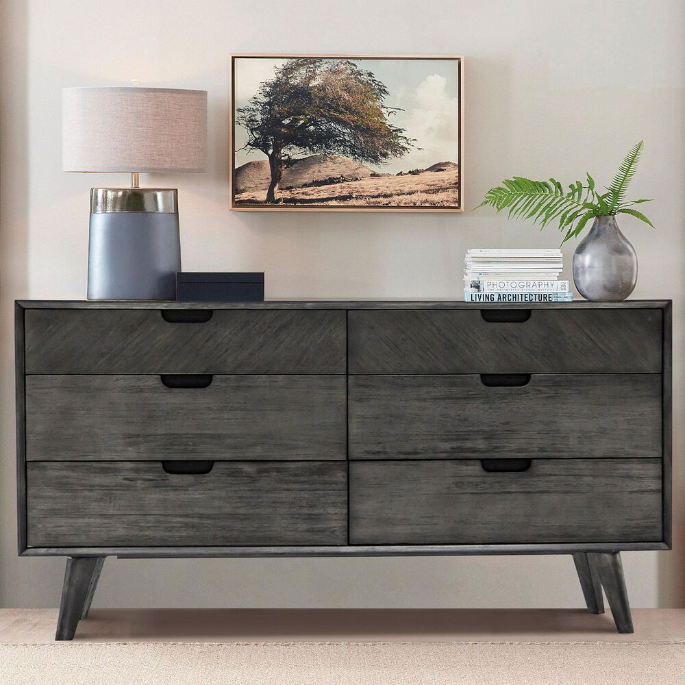 Blue River Mohave 6-Drawer Dresser in Tundra Gray, , large
