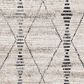Surya Birch Black, Charcoal, Gray and Cream 10" x 14" Area Rug, , large