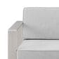 Linon Home Decor Karah 2-Seater Outdoor Sofa in Grey, , large