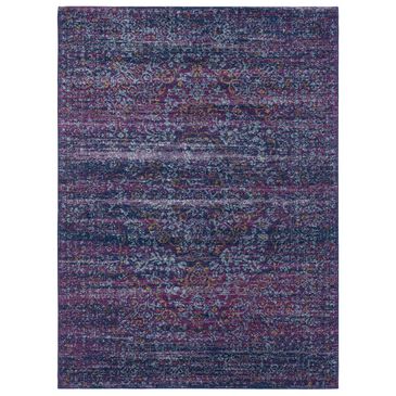 Surya Harput HAP-1003 3"10" x 5"7" Teal, Blue and Garnet Area Rug, , large
