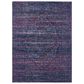 Surya Harput HAP-1003 3"10" x 5"7" Teal, Blue and Garnet Area Rug, , large