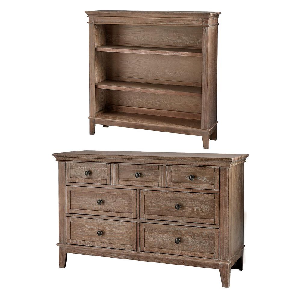 Eastern Shore Leland Dresser and Hutch in Sandwashed, , large